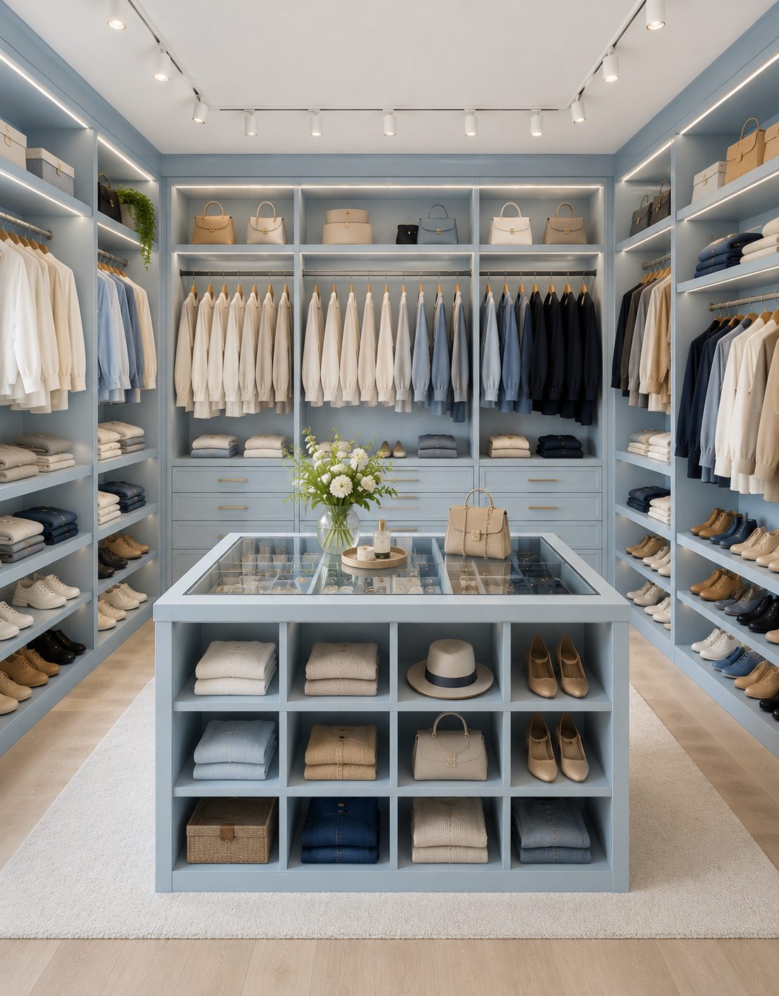 Dressing ouvert façon boutique Dressing ouvert façon boutique